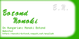 botond monoki business card